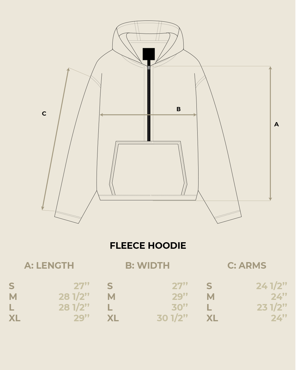 Asics x Liem 3/4 Zip Fleece Hoodie