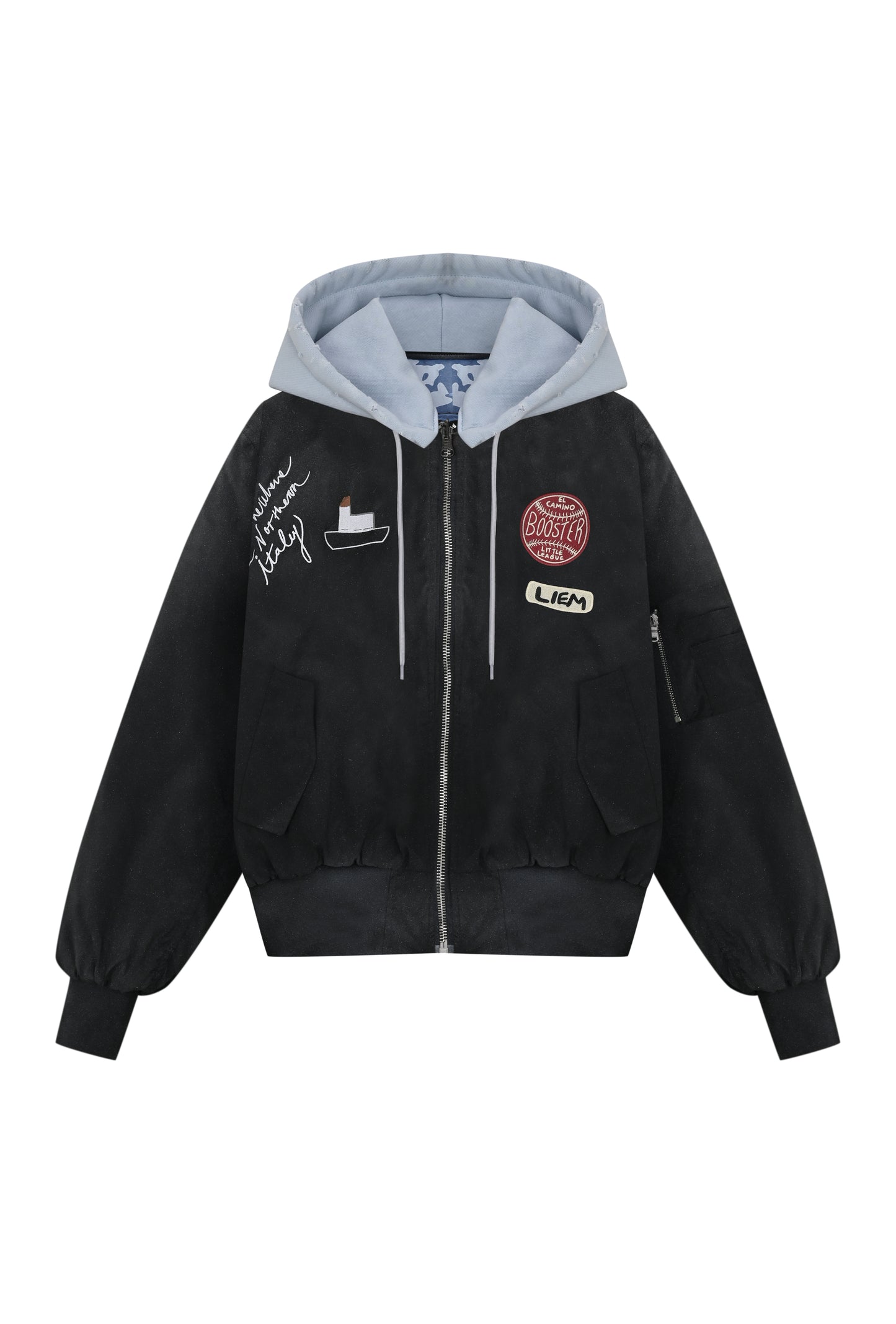 Northern Italy Reversible Bomber Jacket