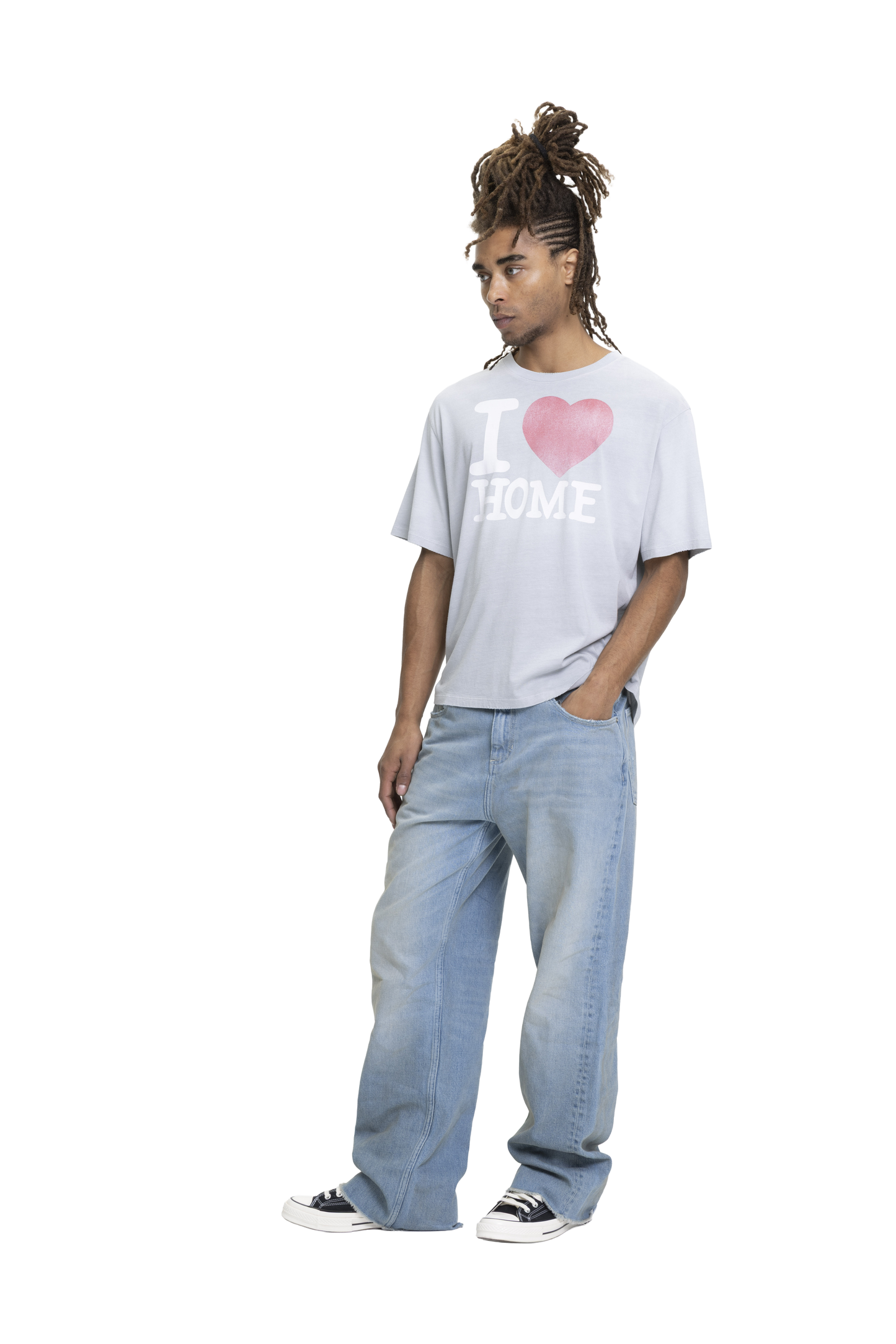 I <3 Home Tee Grey