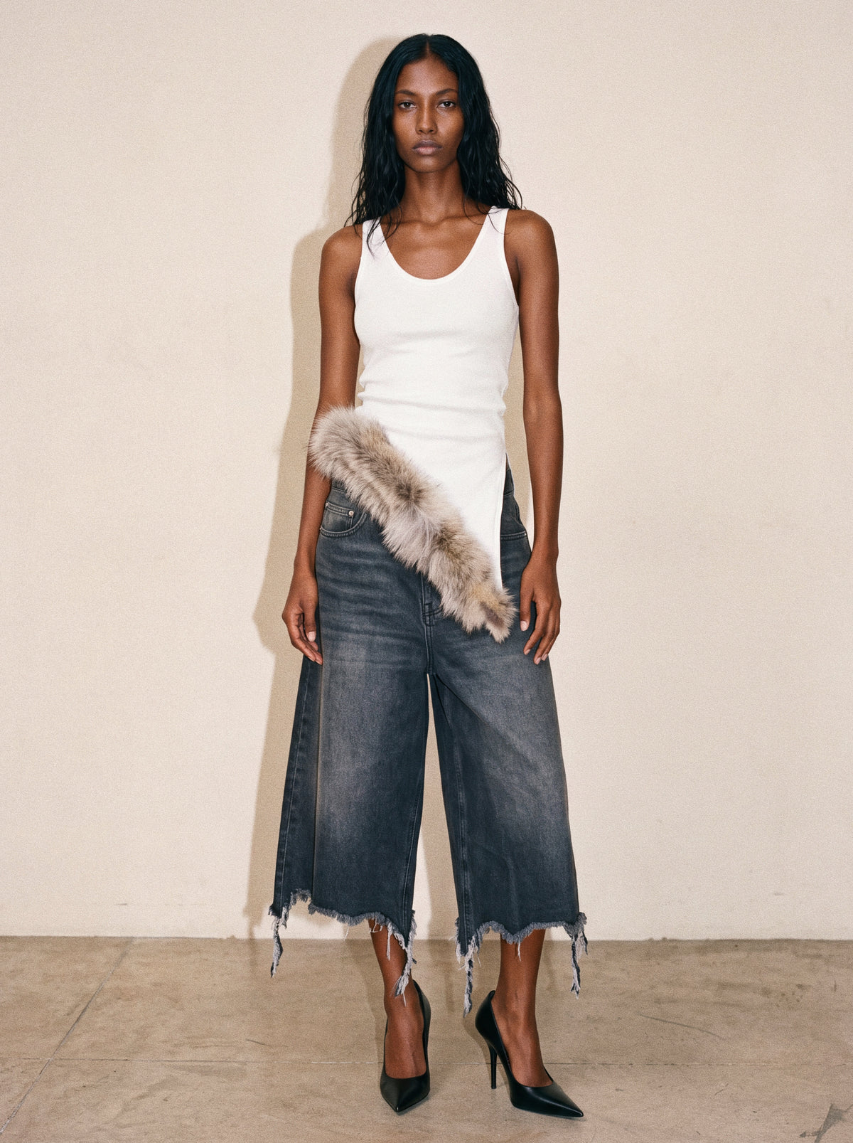 Fur Trim Tank