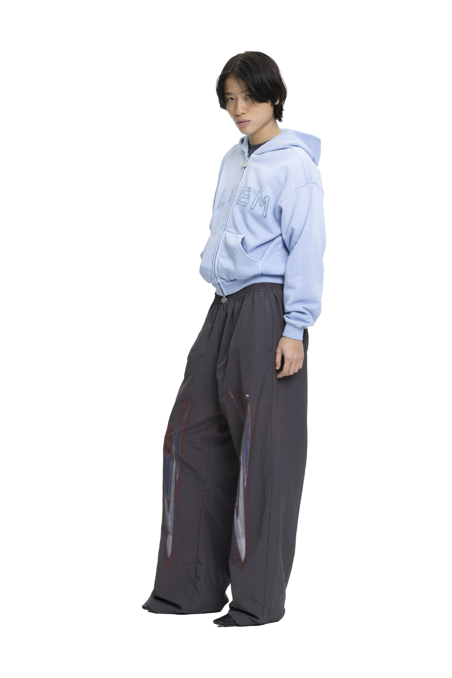 Rocket Zip-Hoodie Baby Blue