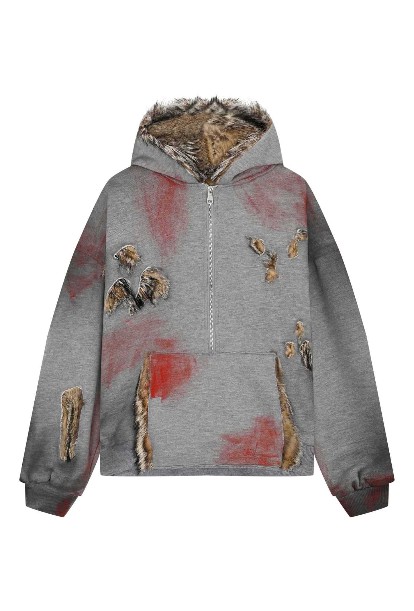 Coyote 3/4 Zip Hoodie