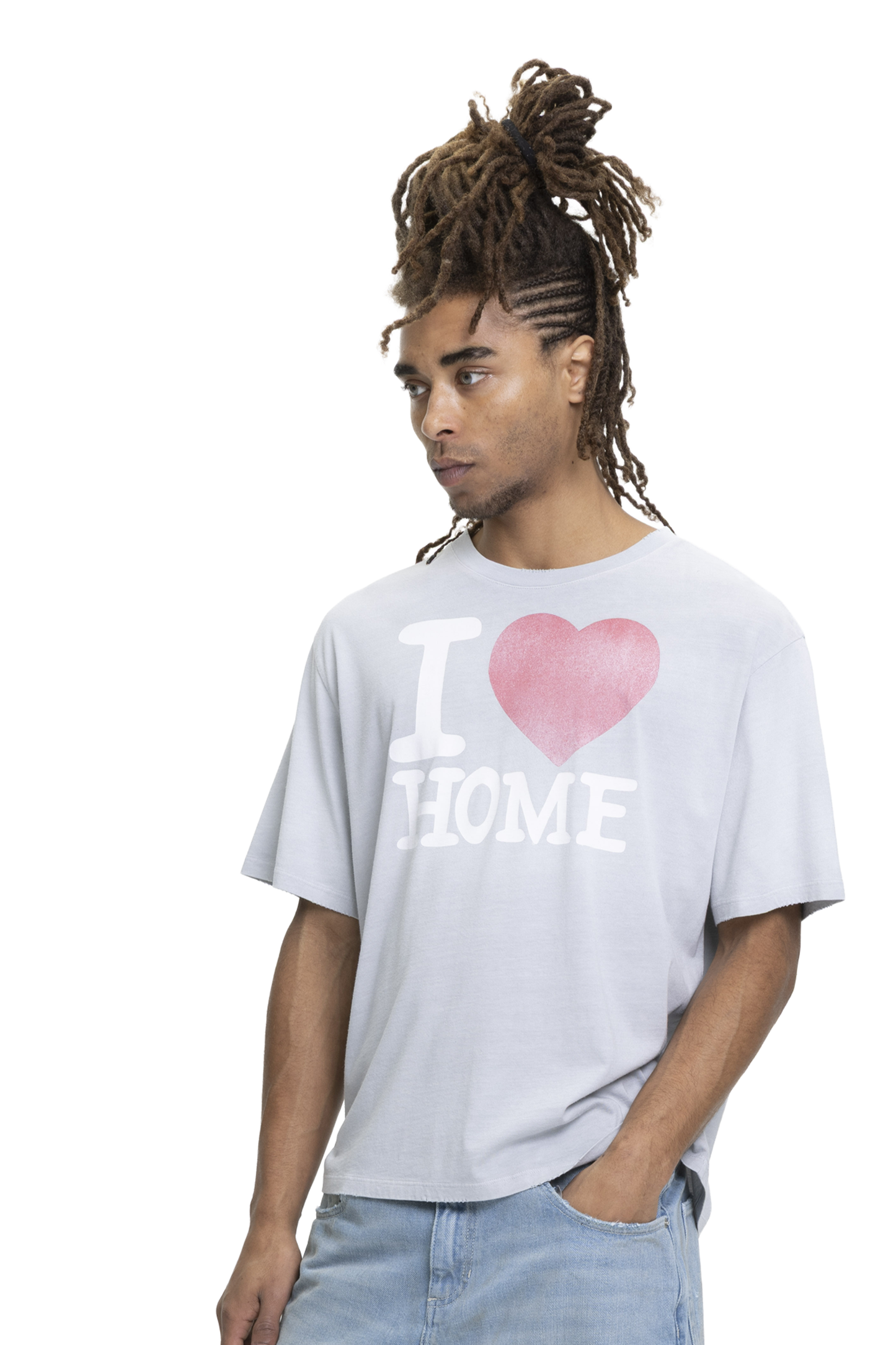 I <3 Home Tee Grey