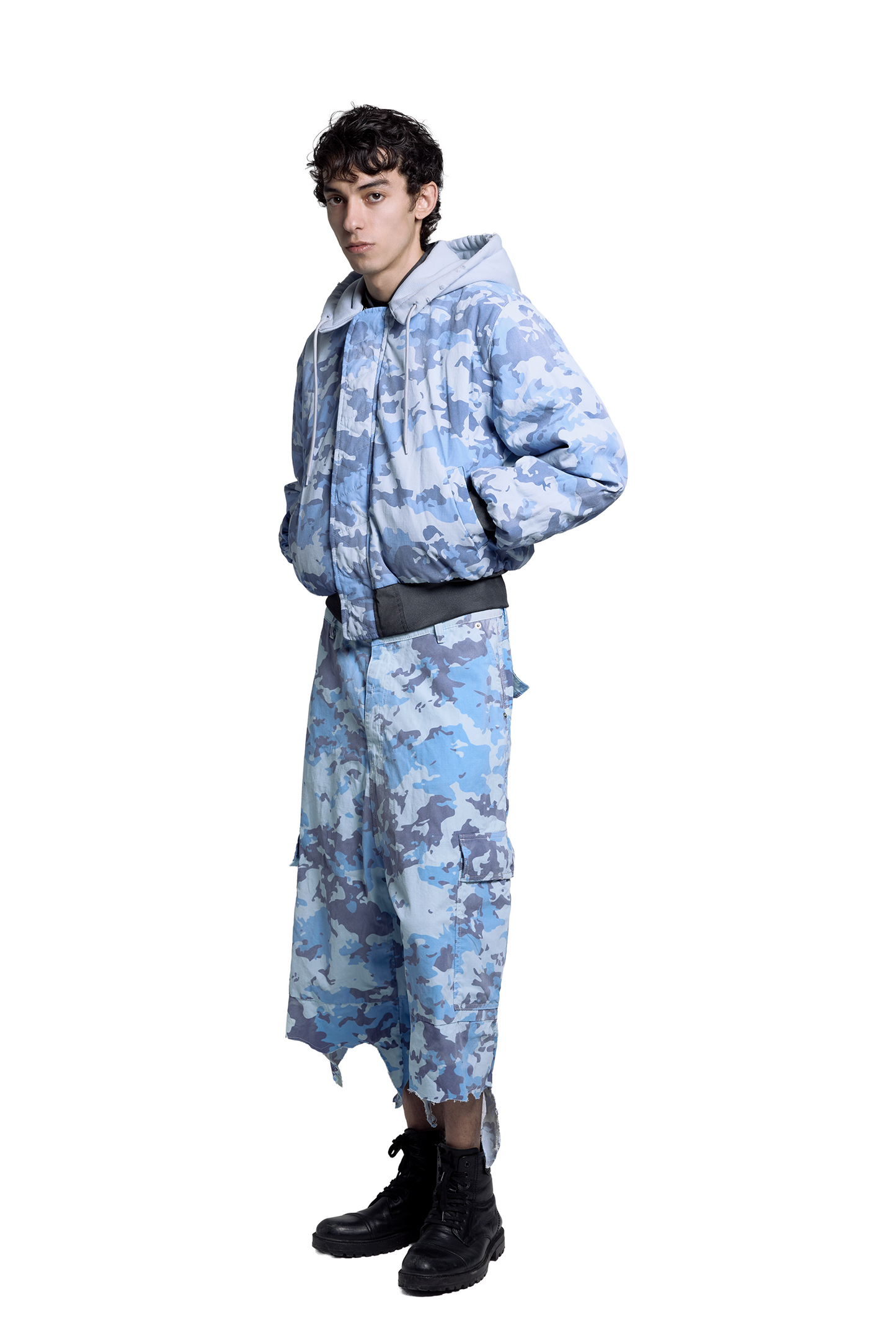 Northern Italy Reversible Bomber Jacket
